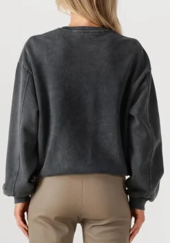 DAMES ALIX THE LABEL sweater ladies knitted acid washed sweater