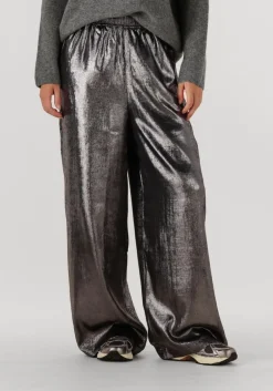 DAMES KNIT-TED wijde broek metally