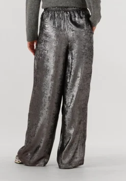 DAMES KNIT-TED wijde broek metally