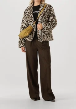 DAMES ALIX THE LABEL jack ladies woven jaquar biker jacket