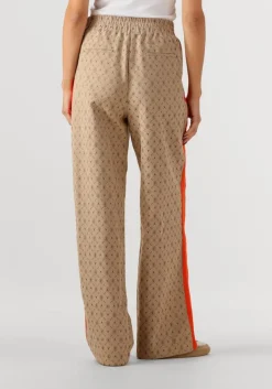 DAMES ALIX THE LABEL wijde broek ladies woven logo pants