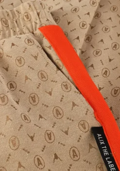 DAMES ALIX THE LABEL wijde broek ladies woven logo pants