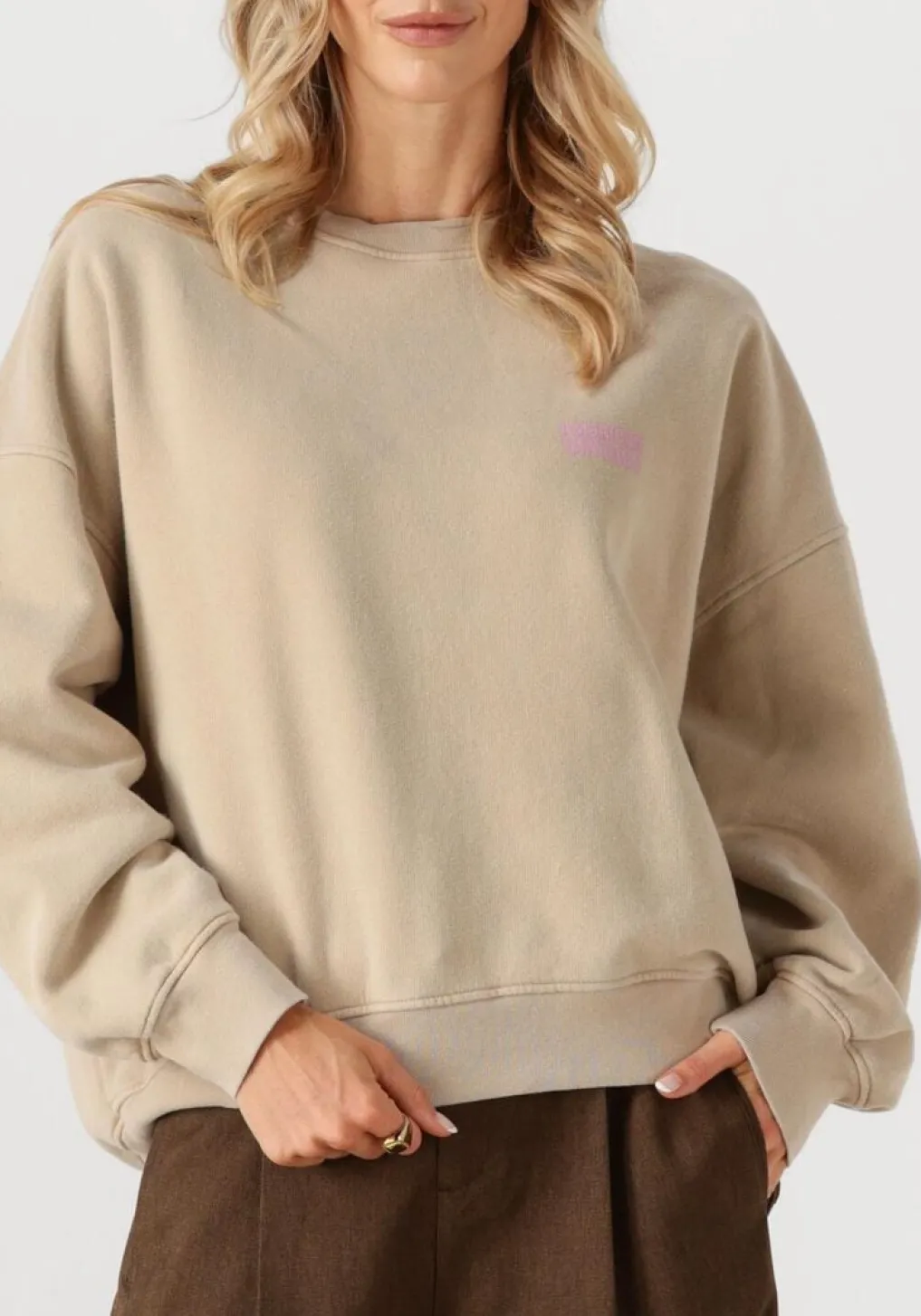 DAMES AMERICAN VINTAGE trui plizzy