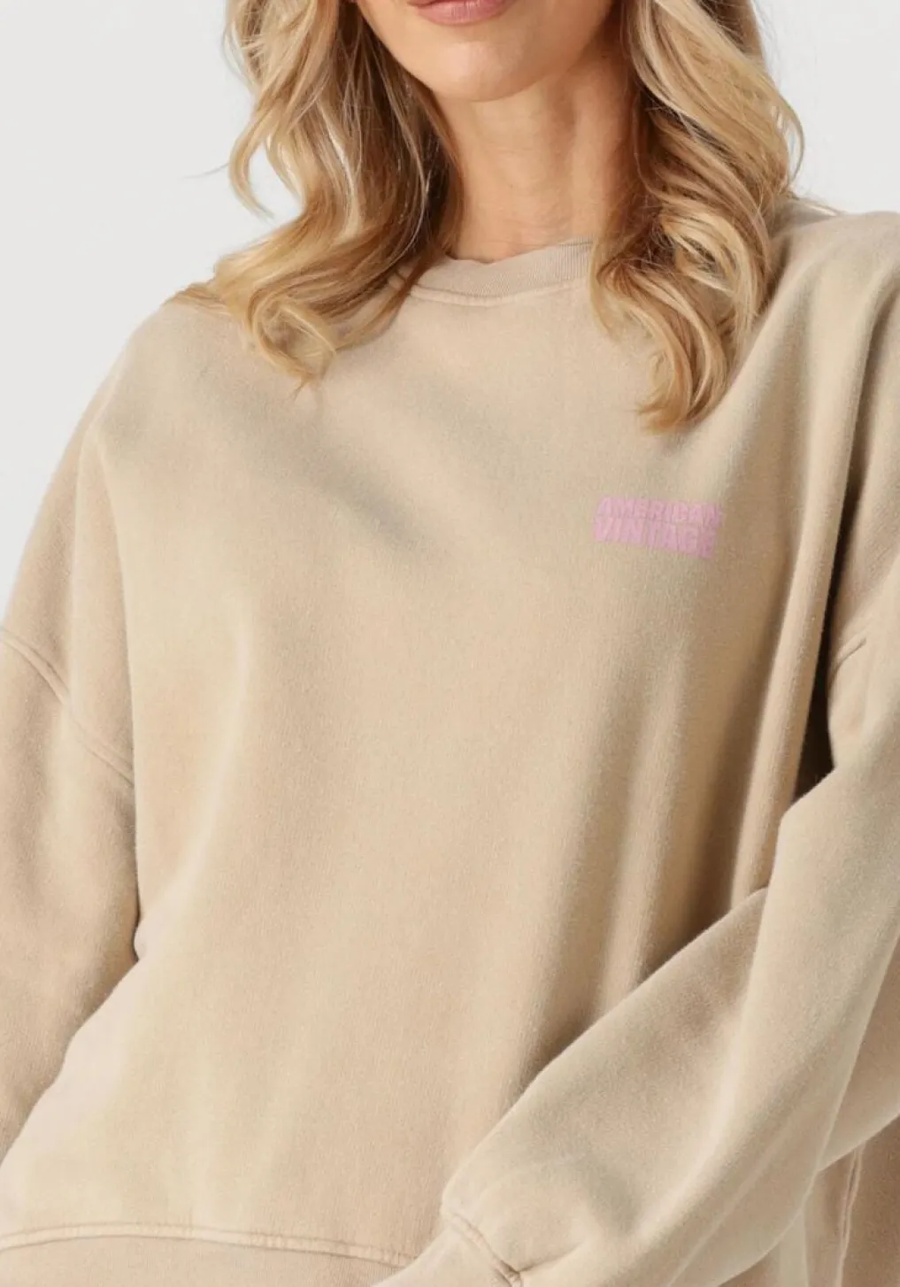 DAMES AMERICAN VINTAGE trui plizzy