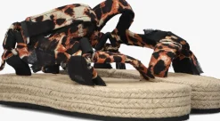 DAMES ARIZONA LOVE platte sandalen trekky raffia