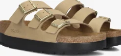 DAMES BIRKENSTOCK slippers florida iii pap flex platform