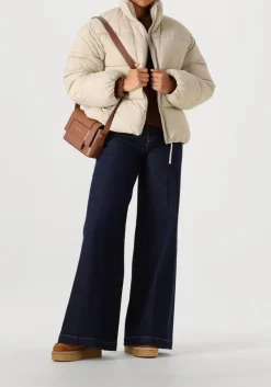 DAMES CLOSED gewatteerde jas cropped puffer jacket