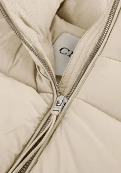 DAMES CLOSED gewatteerde jas cropped puffer jacket