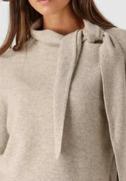 DAMES CLOSED trui scarf neck long sleeve