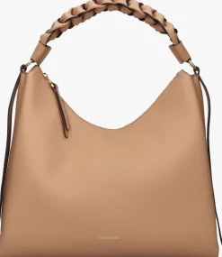 DAMES COCCINELLE schoudertas double grainy