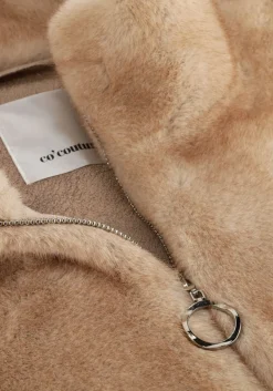 DAMES CO'COUTURE faux fur jas fera faux fur jacket
