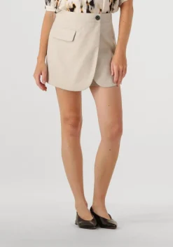 DAMES CO'COUTURE korte broek lisacc linen wrap skort