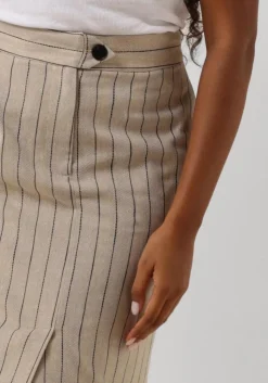 DAMES CO'COUTURE midirok linen pin pencil skirt