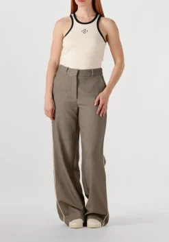 DAMES CO'COUTURE pantalon nanacc piping wide ll pant