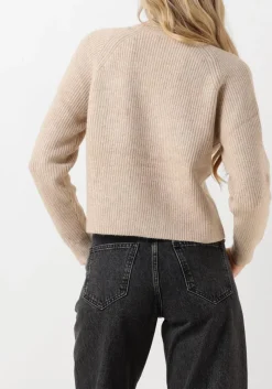 DAMES CO'COUTURE trui the row officer rib knit