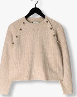 DAMES CO'COUTURE trui the row officer rib knit