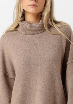 DAMES CO'COUTURE truien/vesten maja slit roll neck