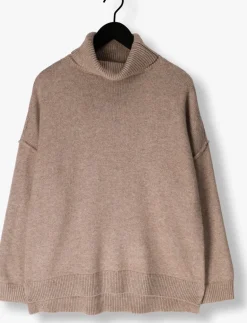 DAMES CO'COUTURE truien/vesten maja slit roll neck