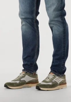 Heren FLORIS VAN BOMMEL lage sneakers sfm-10153 de runner