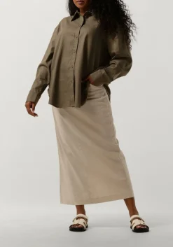 DAMES GESTUZ maxirok lizagz linen hw skirt