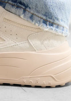 DAMES HOGAN lage sneakers h669 allacciato h