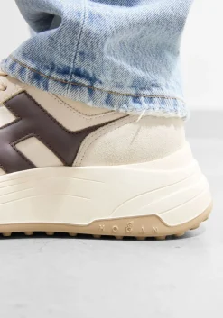 DAMES HOGAN lage sneakers h669 allacciato h