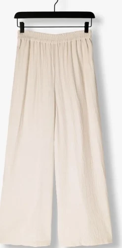 DAMES KNIT-TED wijde broek jalou