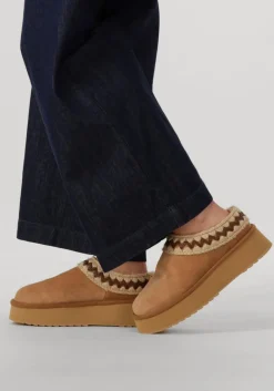 DAMES MOU pantoffels platform clog suede leather st