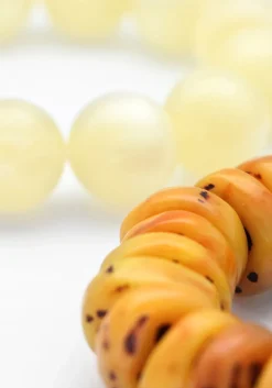 DAMES NOTRE-V armbanden resin duo bracelets