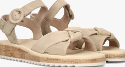 DAMES PAUL GREEN platte sandalen 6105