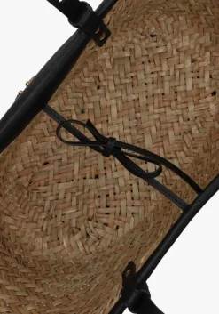 DAMES PINKO shopper love summer basket raffia