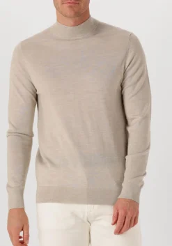 Heren PROFUOMO coltrui pullover mock neck merino