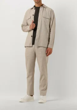 Heren PROFUOMO overshirt overshirt co/linen