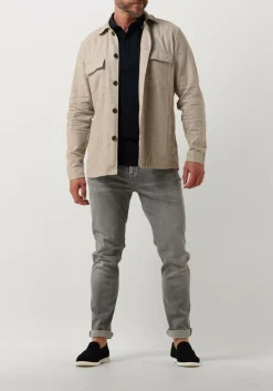 Heren PROFUOMO overshirt overshirt co/linen