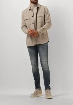 Heren PROFUOMO overshirt overshirt knitted