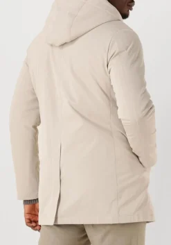 Heren PROFUOMO parka's raincoat long magnet