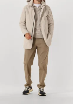 Heren PROFUOMO polo polo open collar ls merino