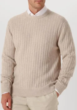 Heren PROFUOMO trui pullover crew neck wool blend