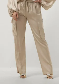 DAMES RESORT FINEST cargobroeken satin cargo pants