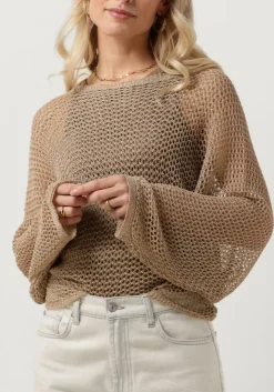 DAMES RESORT FINEST trui crochet sweater