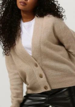 DAMES SECOND FEMALE vest brooklyn knit cardigan