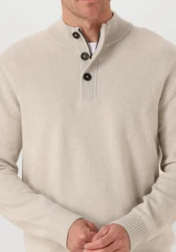 Heren STEFANO LAURAN trui half zip l