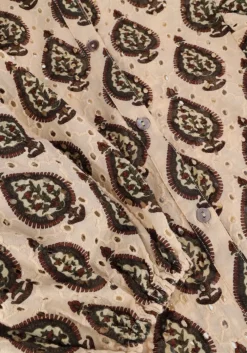 DAMES SUMMUM blouses longsleeve blouse print brodery