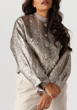 DAMES SUMMUM jack jacket lurex jacquard