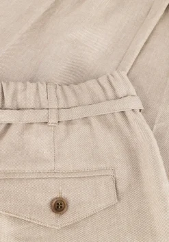 DAMES SUMMUM pantalon trousers wide linen blend twill