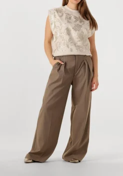 DAMES SUMMUM top sleeveless embellished sweatshirt