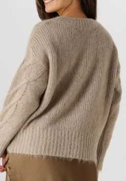 DAMES SUMMUM trui sweater big cable knit