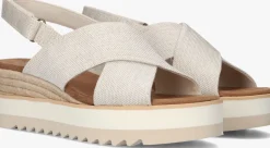 DAMES TOMS platte sandalen diana crossover