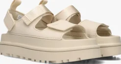 DAMES UGG platte sandalen w goldenglow