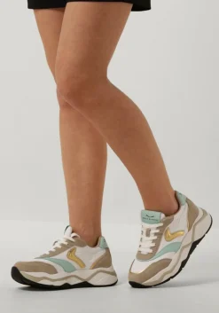 DAMES VOILE BLANCHE lage sneakers club108